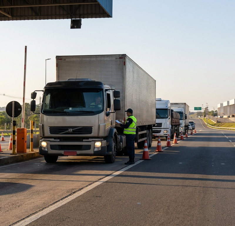 Capa do artigo: Transporte rodoviário nacional e seu impacto na operação internacional
