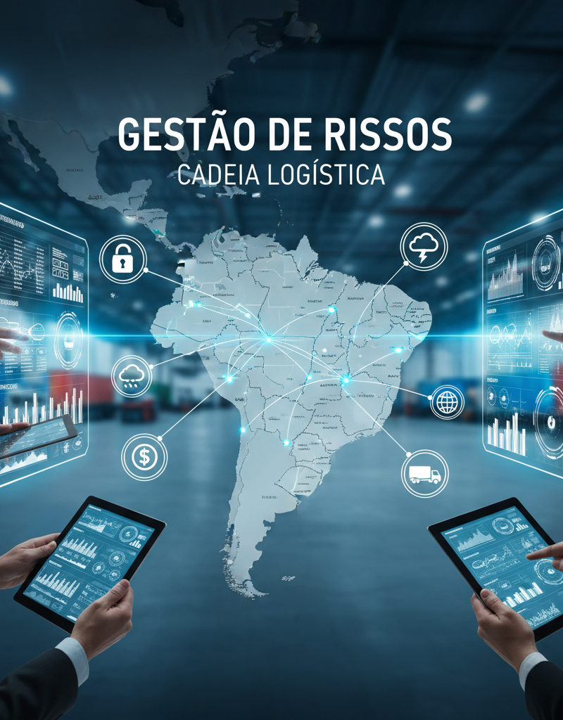 Capa do artigo: Gestão de riscos e visibilidade: Como reduzir incertezas na operação logística internacional