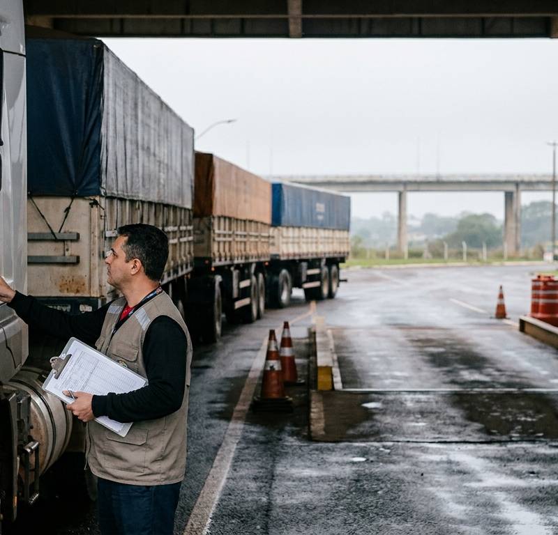 Capa do artigo: Documentação no transporte Brasil–Paraguai: o que validar