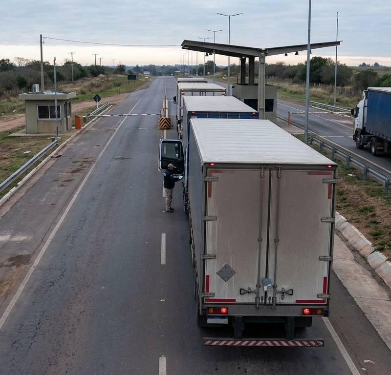 Capa do artigo: Rotas rodoviárias no Mercosul: fronteiras, prazos e logística