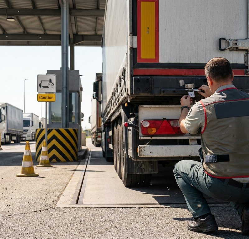 Capa do artigo: Transporte Brasil-Uruguai: O impacto da nova arquitetura de segurança na logística regional