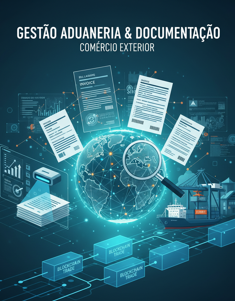 Capa do artigo: Despacho Aduaneiro e documentação: Como a gestão estratégica previne atrasos internacionais