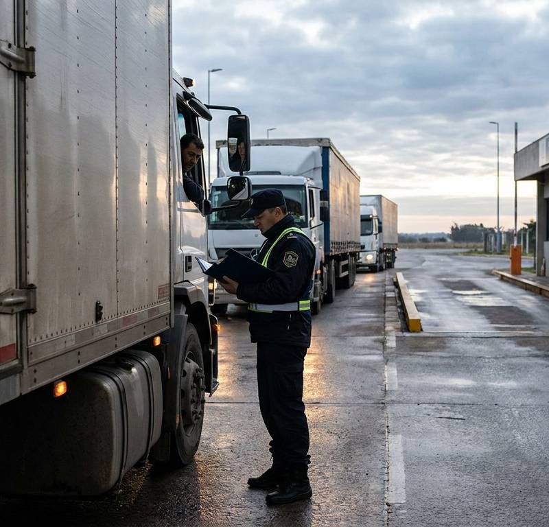 Capa do artigo: Transporte rodoviário internacional: mudanças em 2026