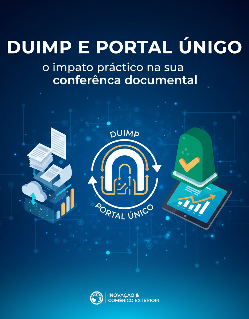 Capa do artigo: Duimp e Portal Único: o impacto prático na sua conferência documental