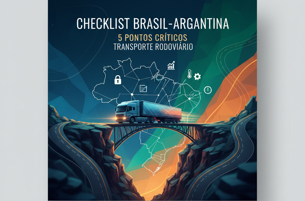 Checklist Brasil-Argentina: 5 pontos críticos no transporte rodoviário