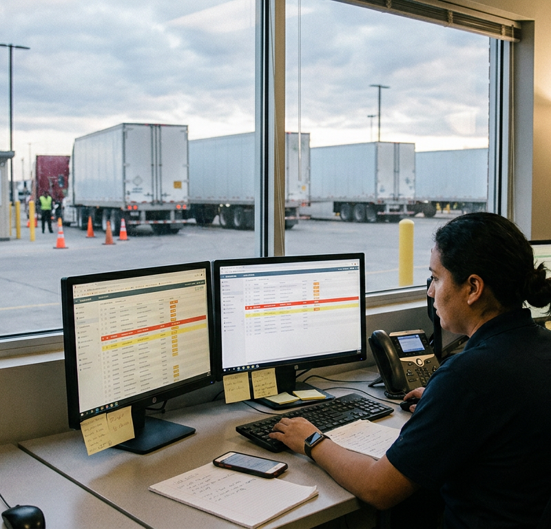 Capa do artigo: IA no transporte internacional: aplicações e limites na logística